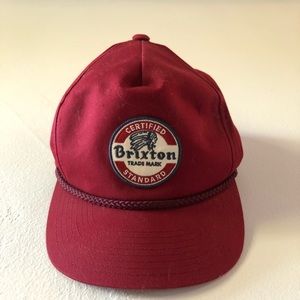 Britton Burgundy Trucker Hat